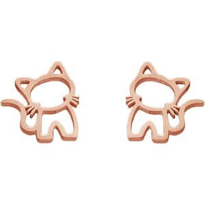 New Zenro Teen Girls Cute Animal Cartilage Pierced Hypoallergenic Stud Earrings